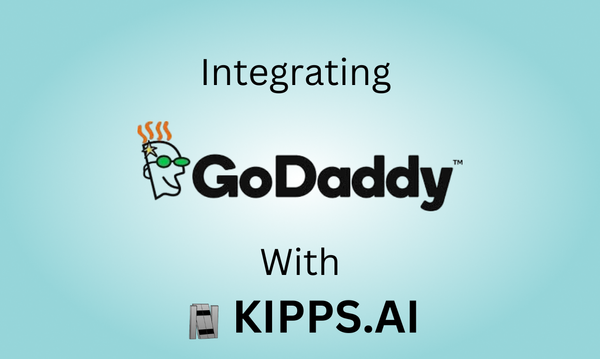 Kipps.AI integration with GoDaddy