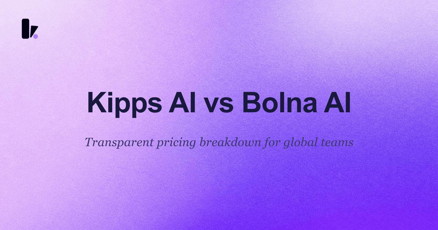 Kipps AI vs Bolna AI: Voice AI Pricing Comparison 2026