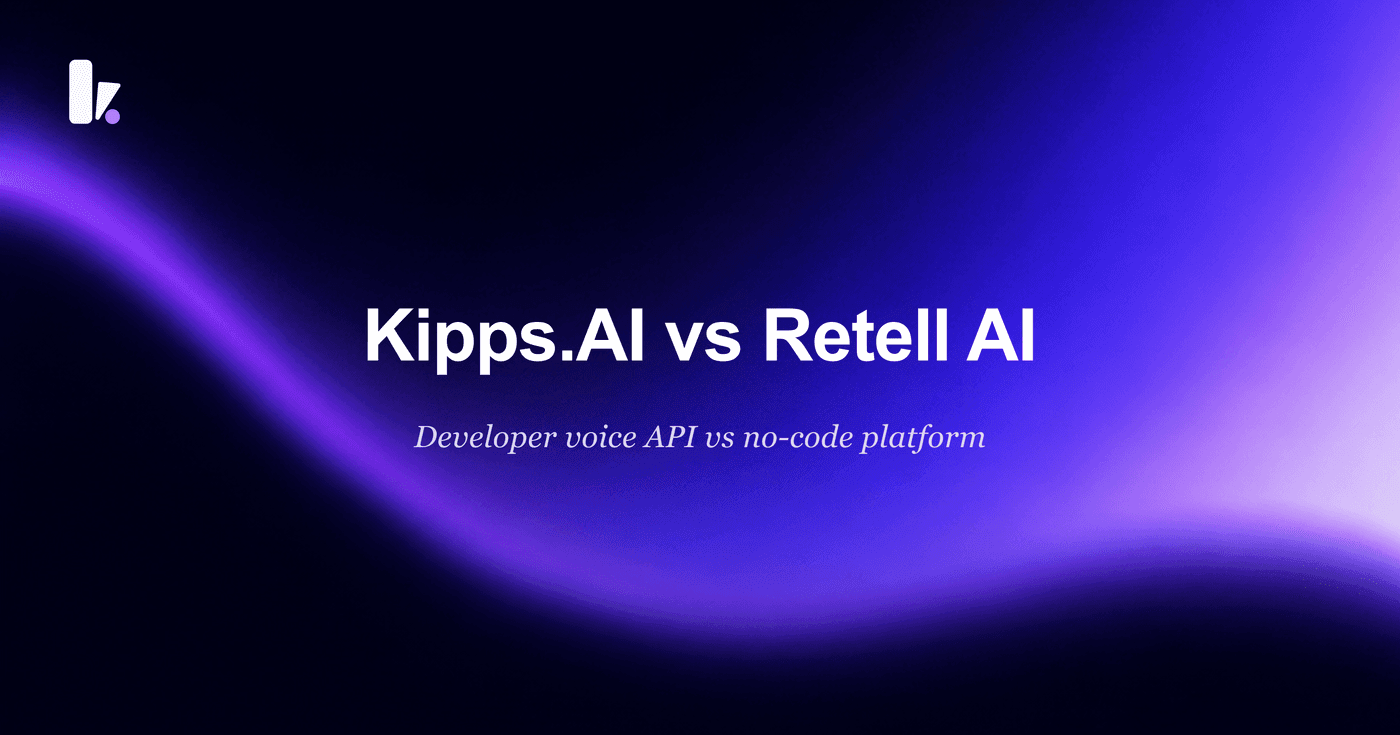 Kipps AI vs Retell AI and Bland AI Telephony Benchmark