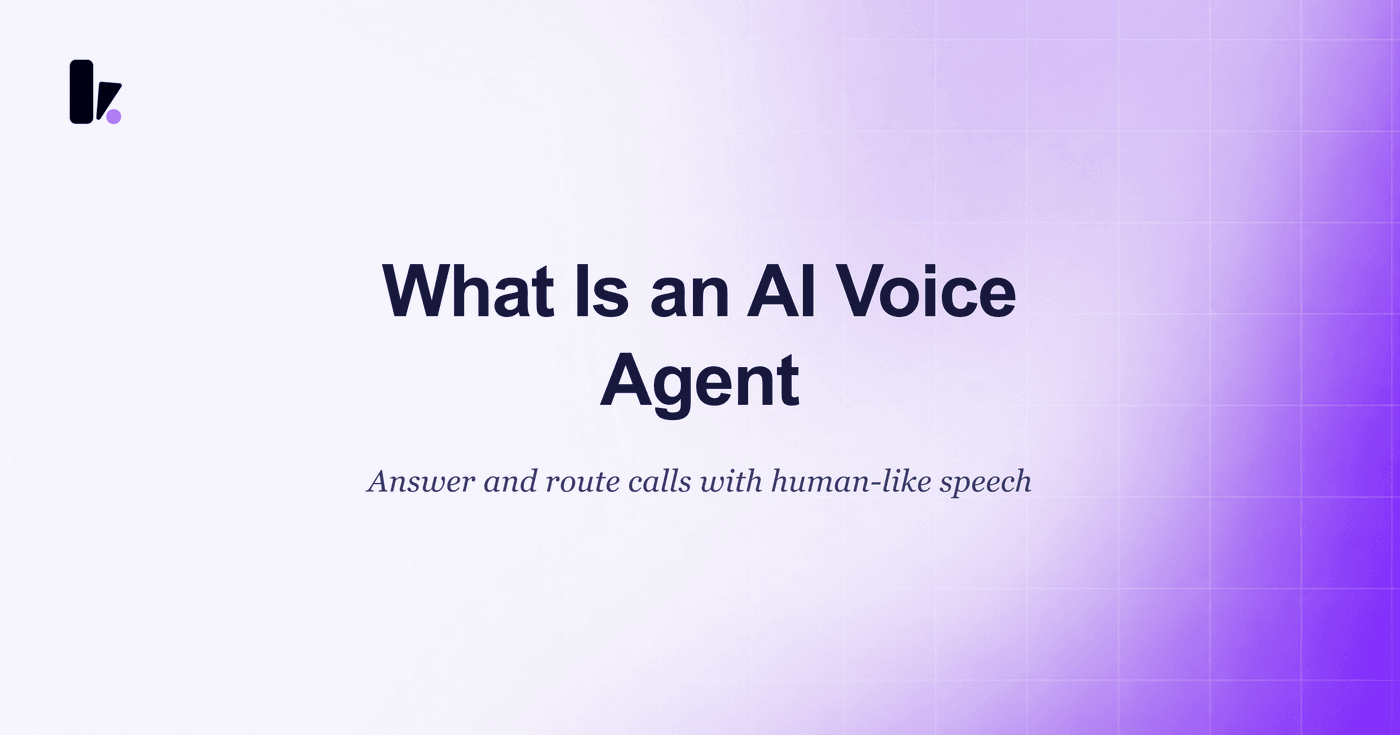 What is an AI Voice Agent 2026 Definitive Guide